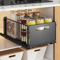 Pull Out Cabinet Organizer Carbon Steel Slide Out Kitchen Drawer