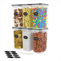 Airtight Food Storage Containers - 6pc Stackable BPA-Free Pantry Set