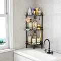 3-Tier Corner Shower Caddy | Rustproof Stainless Steel Organizer