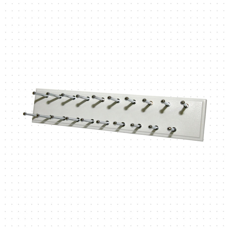 Sliding Pull-Out Tie & Belt Rack | Manufactured Wood Closet Organizer