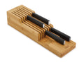 Bamboo 2-Tier Knife Organizer | Joseph Joseph DrawerStore