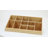 Bamboo Coffee Station & Condiment Organizer for Office Breakrooms