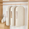 Organic Cotton Garment Bag - 42" Hanging Protector for Suits & Dresses