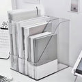 Transparent Acrylic Desktop Organizer & Book Stand Storage Box