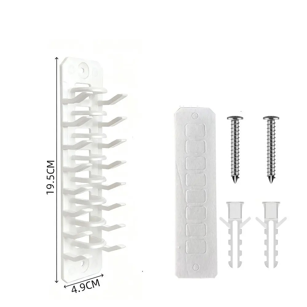 Baseball Cap Organizer Rack - Plastic Space-Saving Closet Storage