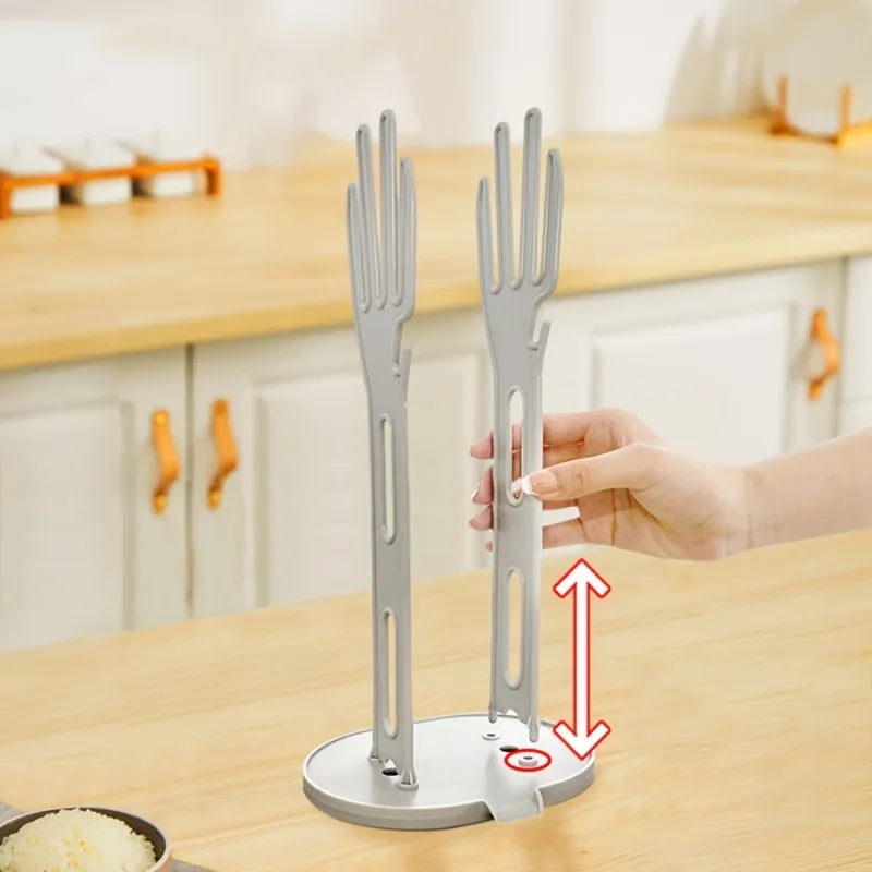 Kitchen Glove Drying Stand & Cleaning Cloth Organizer Rack