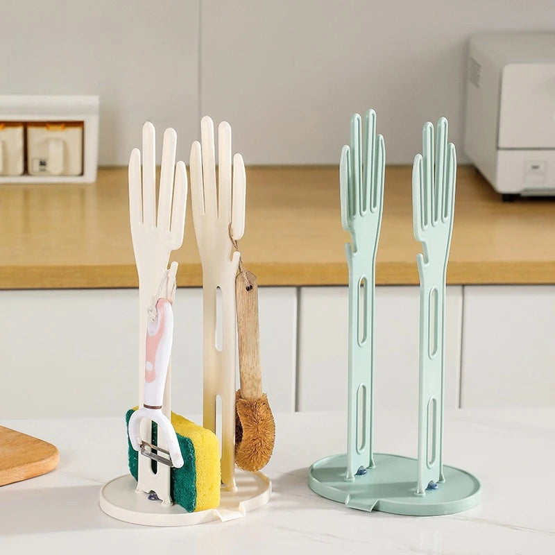 Kitchen Glove Drying Stand & Cleaning Cloth Organizer Rack