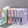 A4 Plastic Document Storage Box - Portable Office & School Organizer