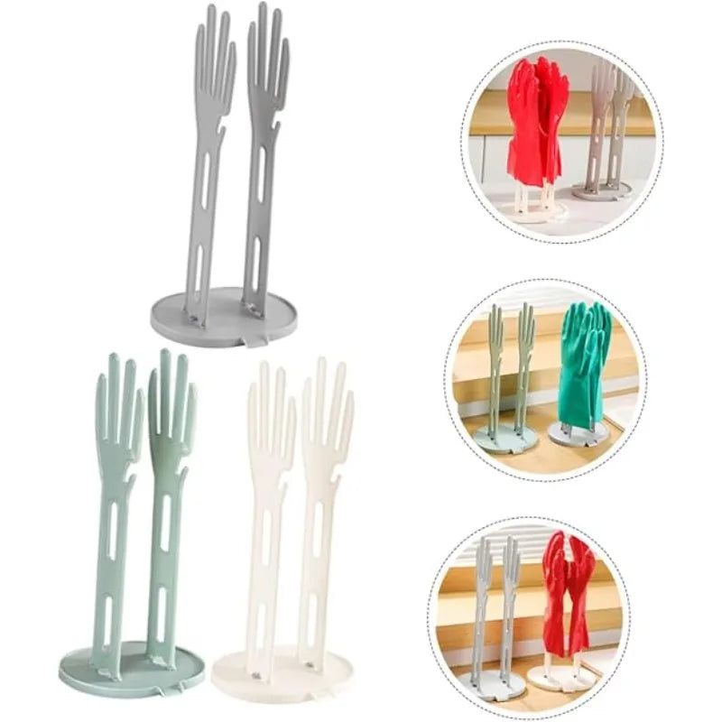 Kitchen Glove Drying Stand & Cleaning Cloth Organizer Rack