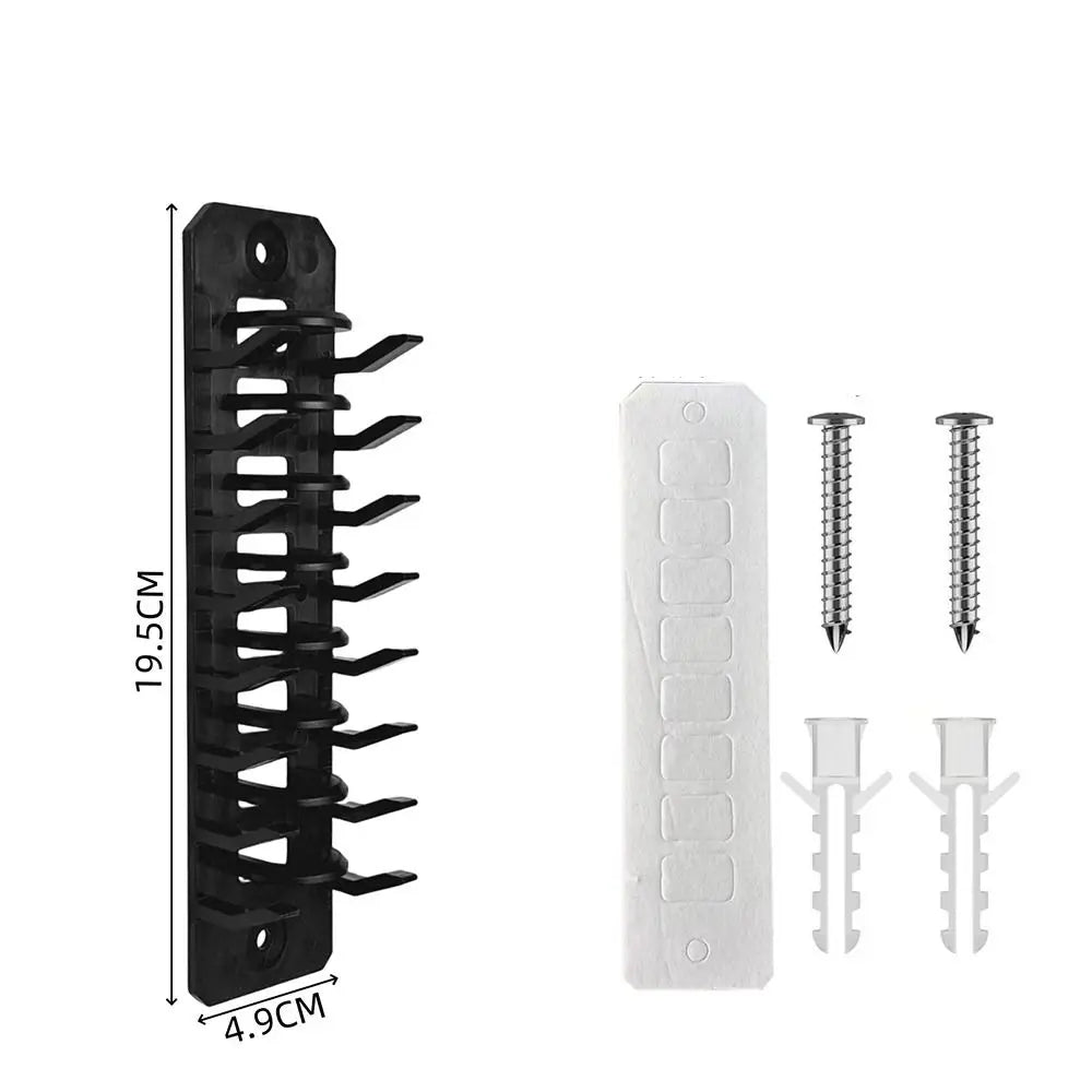 Baseball Cap Organizer Rack - Plastic Space-Saving Closet Storage
