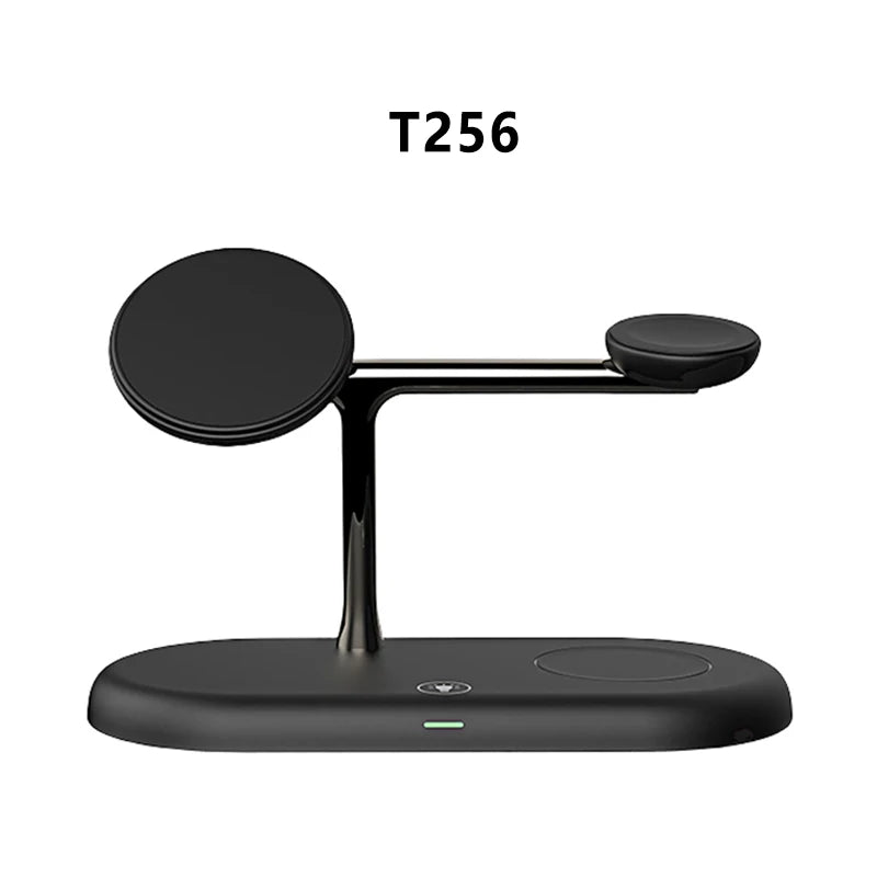 3-in-1 Magnetic Wireless Charging Station for iPhone, Watch & AirPods