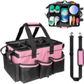 Professional Cleaning Caddy Bag - Heavy Duty Organizer for Housekeeping
