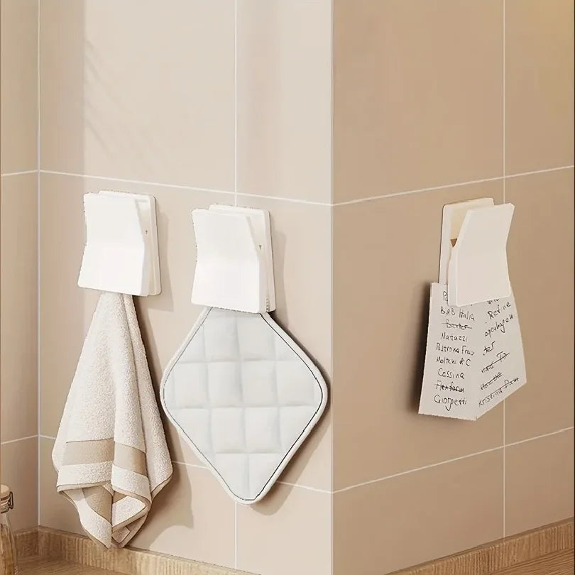 Kitchen Glove Holder & Dishcloth Clip - 4 Pack Wall Mounted Storage